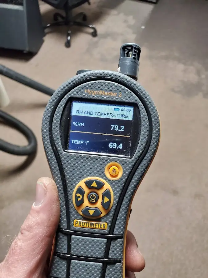 Moisture meter humidity assessment for Fire & Smoke Damage Restoration in Lindale